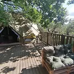 Parque de Campismo Tente Herisson Boheme 4 Personnes Lou Cantou Cevenol