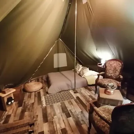 Tente Herisson Boheme 4 Personnes Lou Cantou Cevenol Campsite Anduze