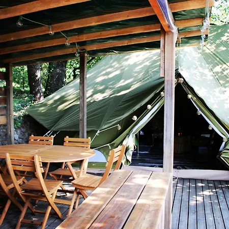 Tente Herisson Boheme 4 Personnes Lou Cantou Cevenol Campsite