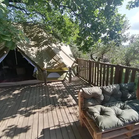 Campingplads Tente Herisson Boheme 4 Personnes Lou Cantou Cevenol