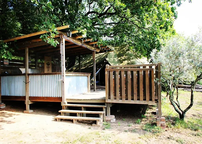 Tente Herisson Boheme 4 Personnes Lou Cantou Cevenol * Anduze